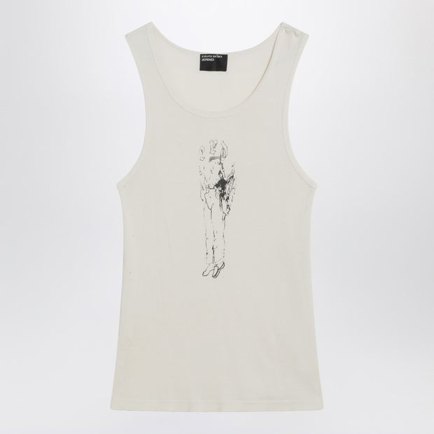 Enfants Riches Déprimés Bad Professor White Vintage-effect Tank Top
