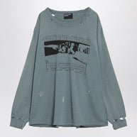 Enfants Riches Déprimés Boy In Chains Blue Vintage-effect T-shirt