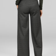 KiraGrace HIGH WAIST WIDE LEG PANT: OLIVE TWEED