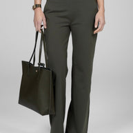 KiraGrace HIGH WAIST WIDE LEG PANT: FOREST NIGHT