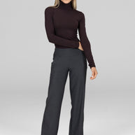 KiraGrace GRACE TURTLENECK: GANACHE