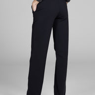 KiraGrace NINA STRAIGHT LEG PANT: BLACK