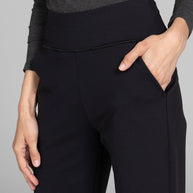 KiraGrace NINA STRAIGHT LEG PANT: BLACK