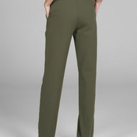 KiraGrace NINA STRAIGHT LEG PANT: FOREST NIGHT