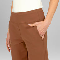 KiraGrace TRAVELER ANKLE PANT: DARK KHAKI