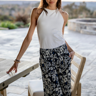 KiraGrace PORTOFINO TRAVEL PANT: LILY IKAT