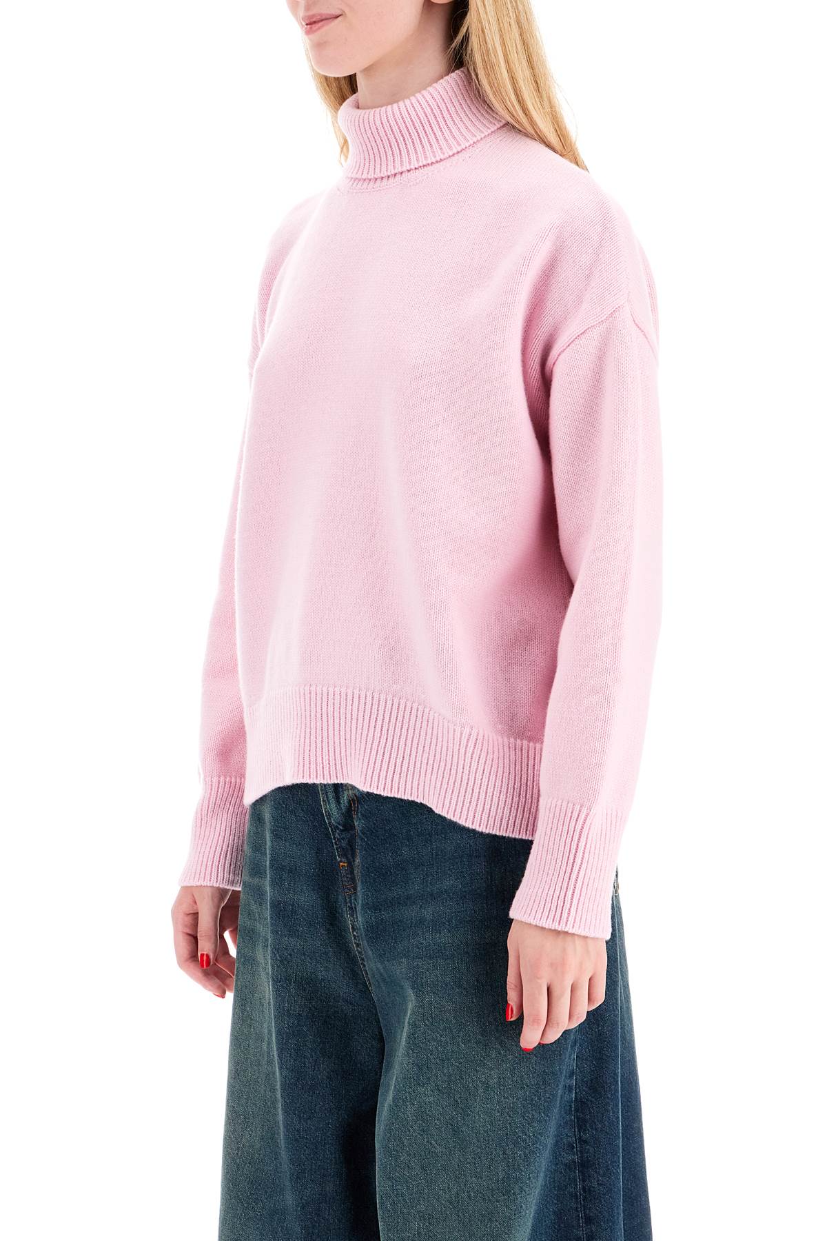 MRZ Wool And Cashmere High Neck Sweater