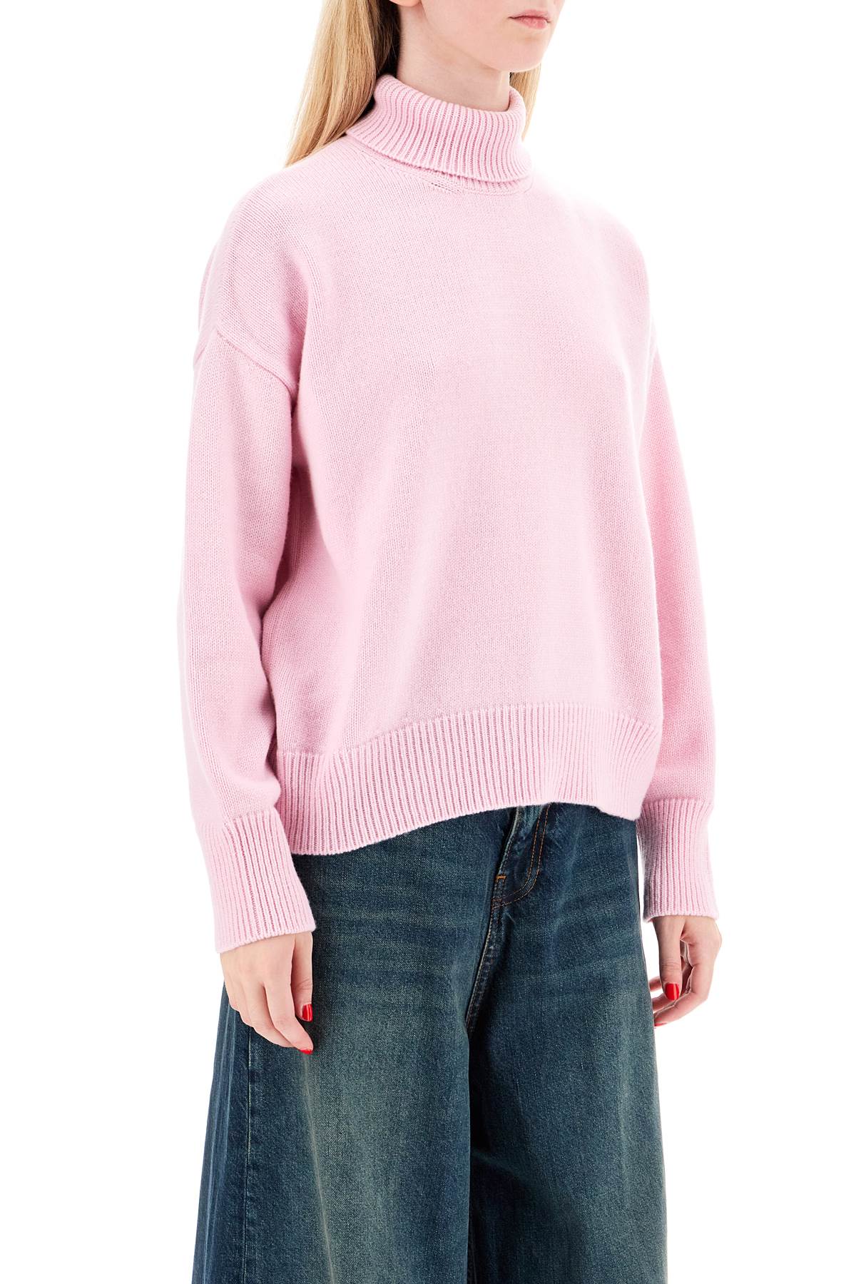 MRZ Wool And Cashmere High Neck Sweater