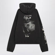 Enfants Riches Déprimés Benny''s Video Black Vintage-effect Hoodie