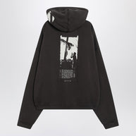 Enfants Riches Déprimés Artist Defends Assemblage Black Vintage-effect Sweatshirt
