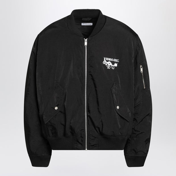 Enfants Riches Déprimés Enfants Video Bomber Jacket With Zip In Black
