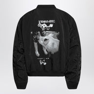 Enfants Riches Déprimés Enfants Video Bomber Jacket With Zip In Black