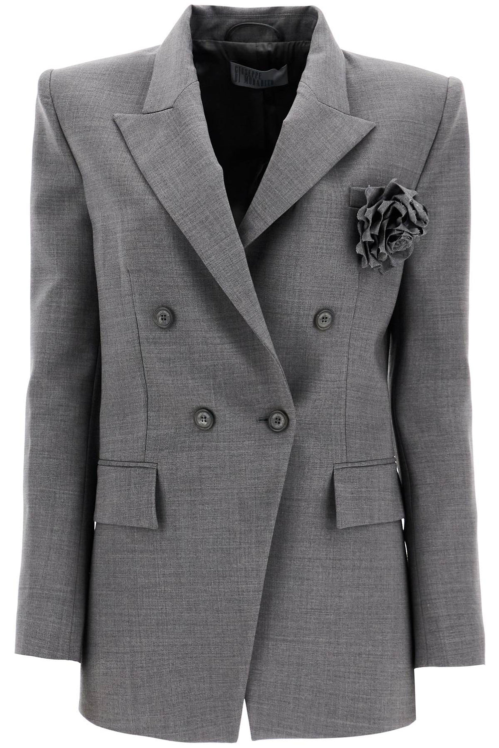 Giuseppe Di Morabito Double-breasted Wool Stretch Blazer