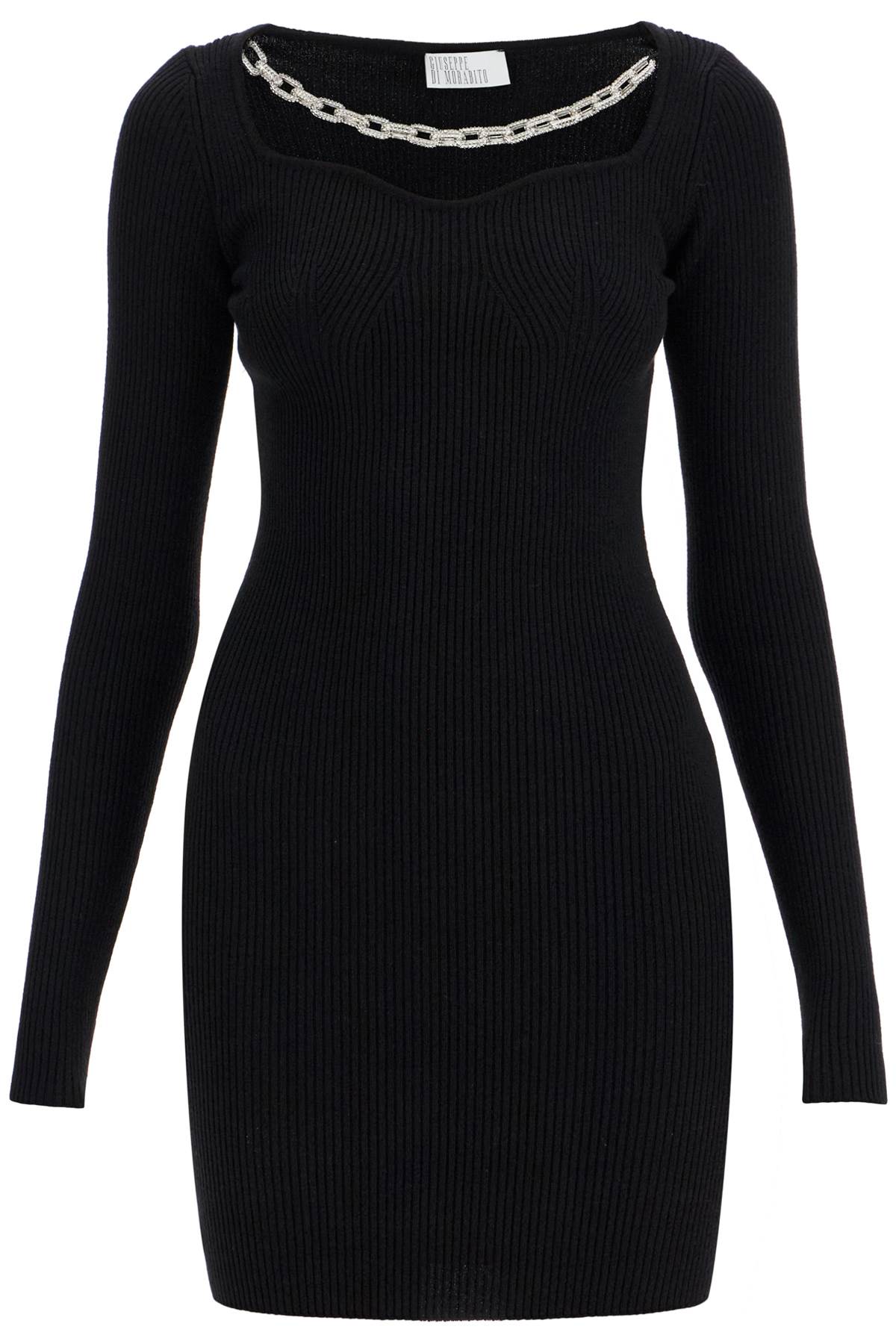 Giuseppe Di Morabito Knit Dress With Chain Detail