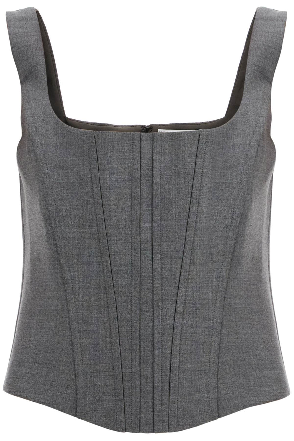 Giuseppe Di Morabito Stretch Wool Corset Top