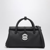 Zanellato Dotta Small Black Leather Bag