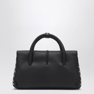 Zanellato Dotta Small Black Leather Bag