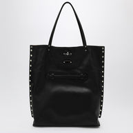 Zanellato Medium Tote Bag A'' Spasso Black In Leather