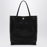 Zanellato Medium Tote Bag A'' Spasso Black In Leather
