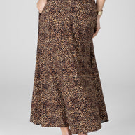 KiraGrace PORTOFINO SKIRT: LEOPARD