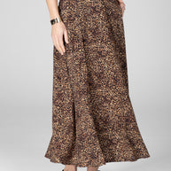 KiraGrace PORTOFINO SKIRT: LEOPARD