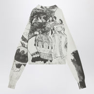 Enfants Riches Déprimés The Ballroom Dance Sweater In Black/ivory