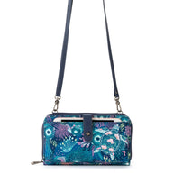 Smartphone Wallet - EcoTwill - Royal Blue Seascape