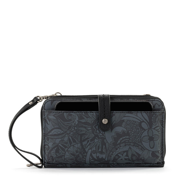 The Sak Smartphone Wallet - EcoTwill - Black Spirit Desert