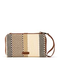 Smartphone Wallet - Straw - Tobacco Batik World Woven