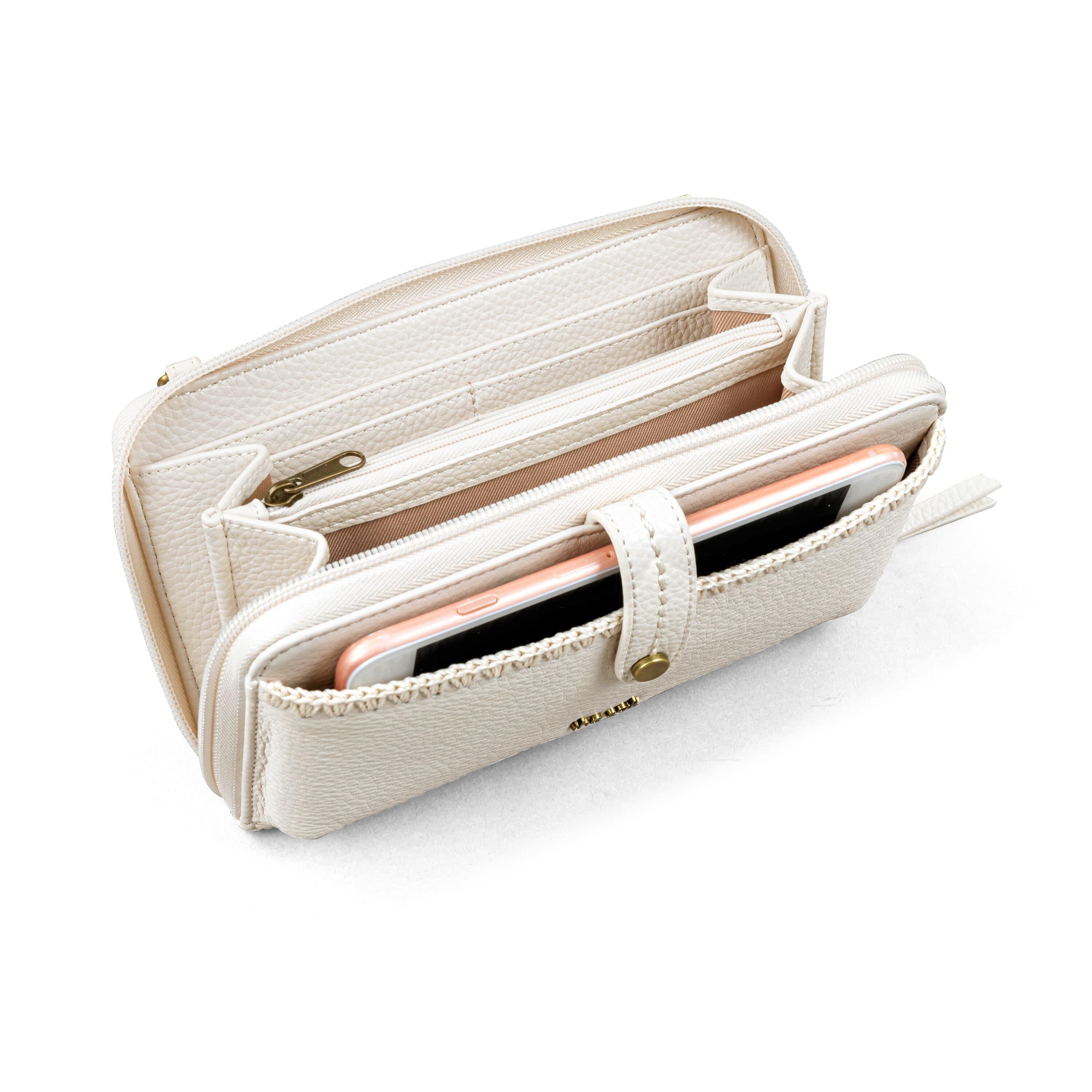 The Sak Iris Smartphone Wallet - Leather - Stone