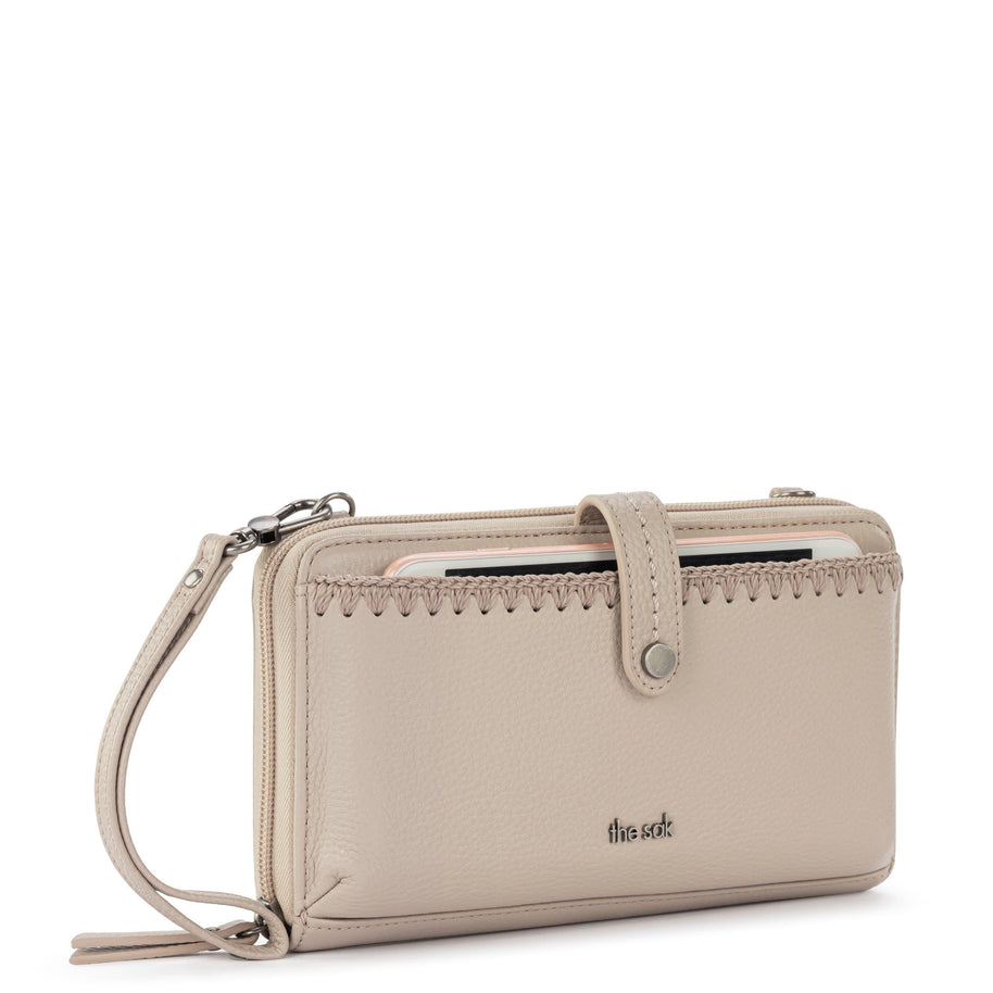 Iris Smartphone Wallet - Leather - Sand