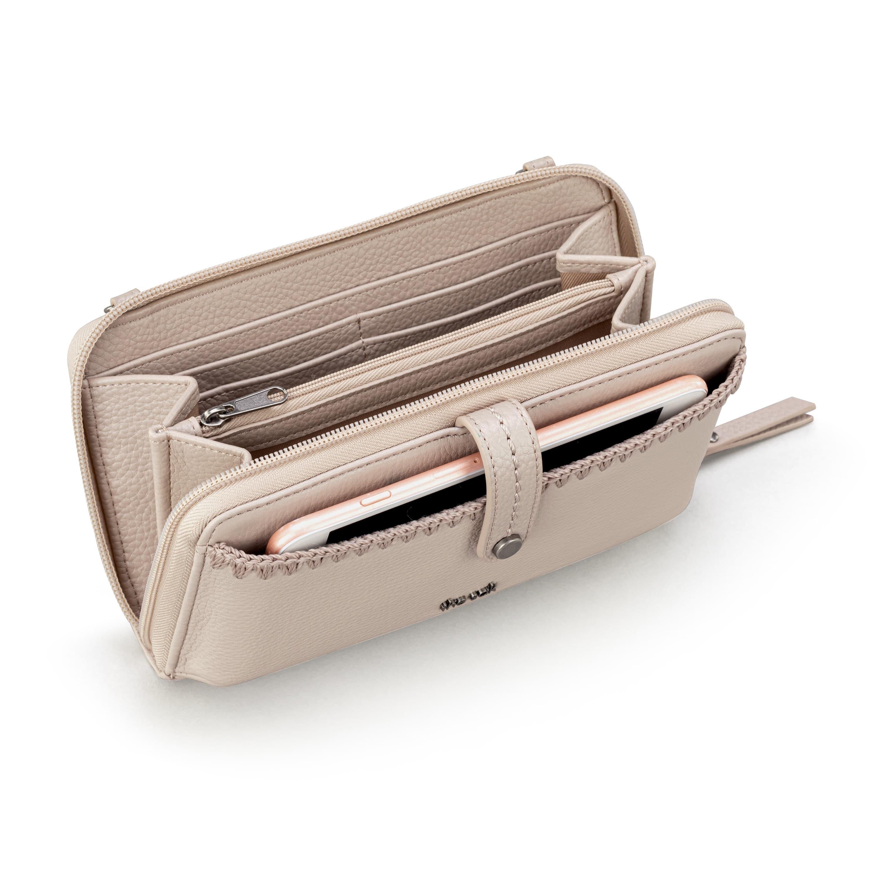 Iris Smartphone Wallet - Leather - Sand