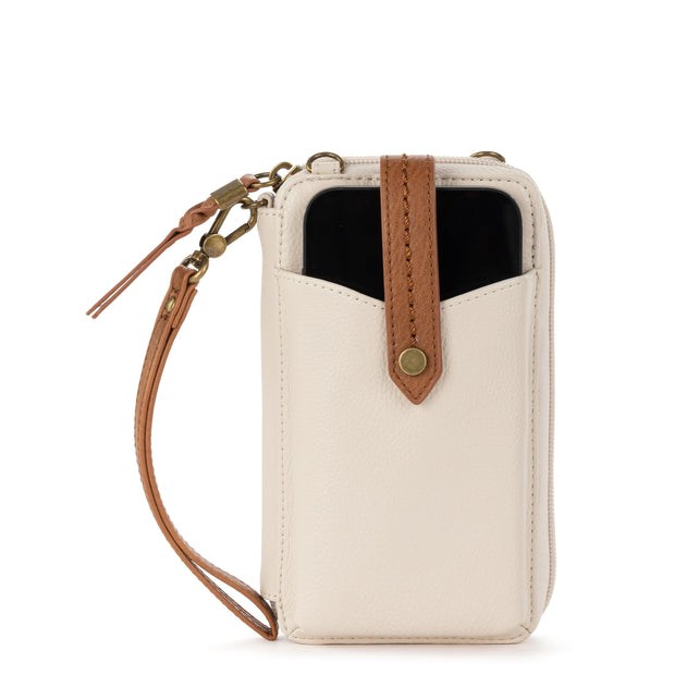 Silverlake Smartphone Wallet - Leather - Stone Block