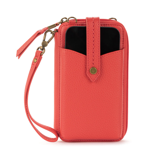 Silverlake Smartphone Wallet - Leather - Cayenne