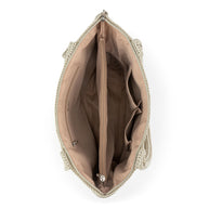 The Sak Crafted Classic Carryall - Hand Crochet - Natural Grey Medallion