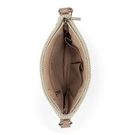 The Sak Melrose Crossbody - Hand Crochet - Natural Grey Medallion