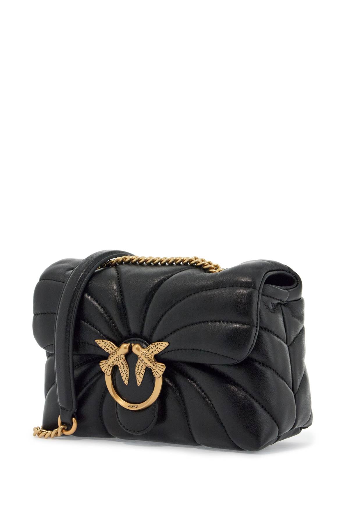 Pinko Love Puff Mini Butterfly Quilted Bag