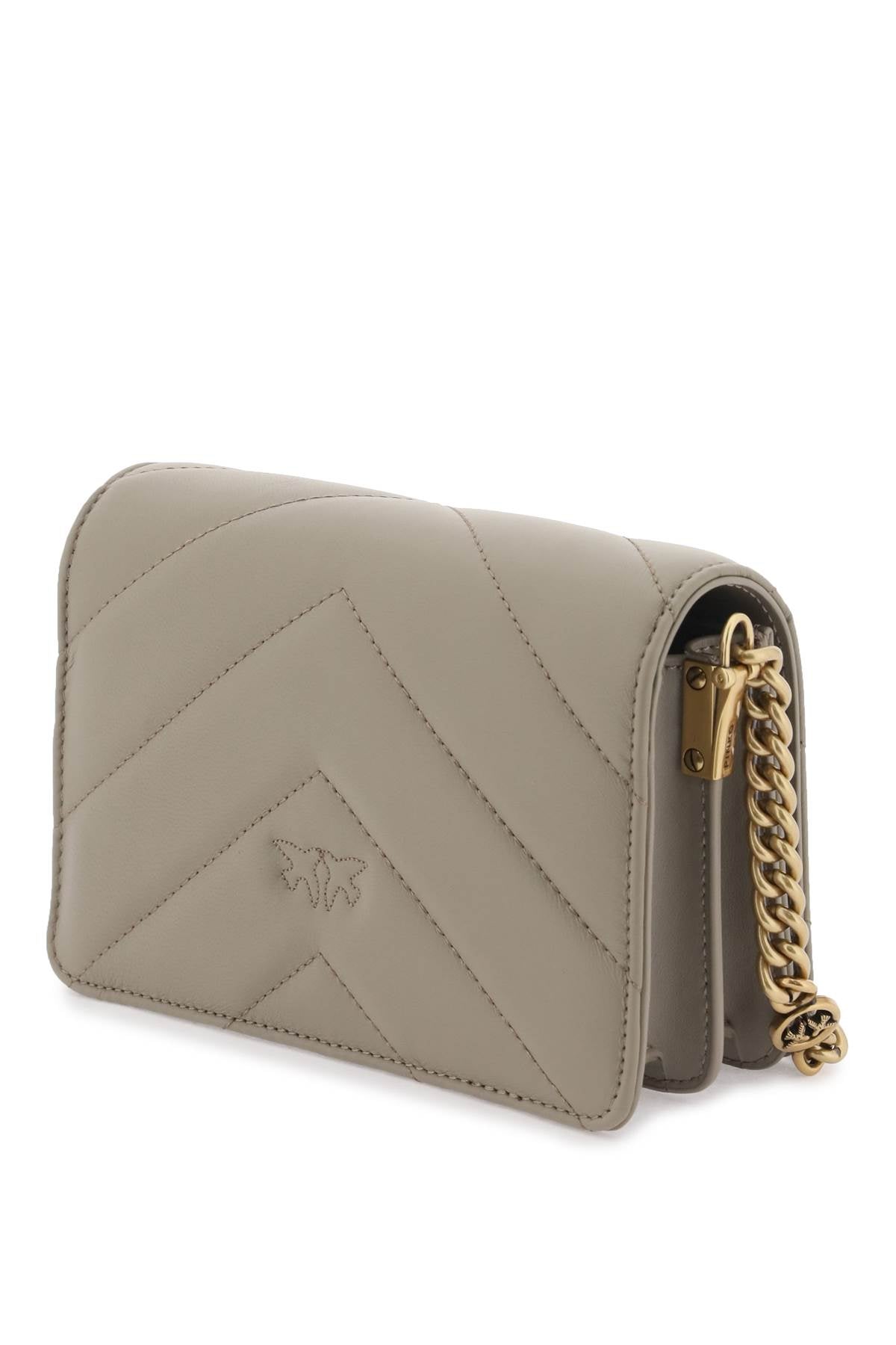 Pinko Mini Love Click Big Chevron Bag