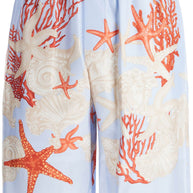Versace Barocco Silk Bermuda Shorts