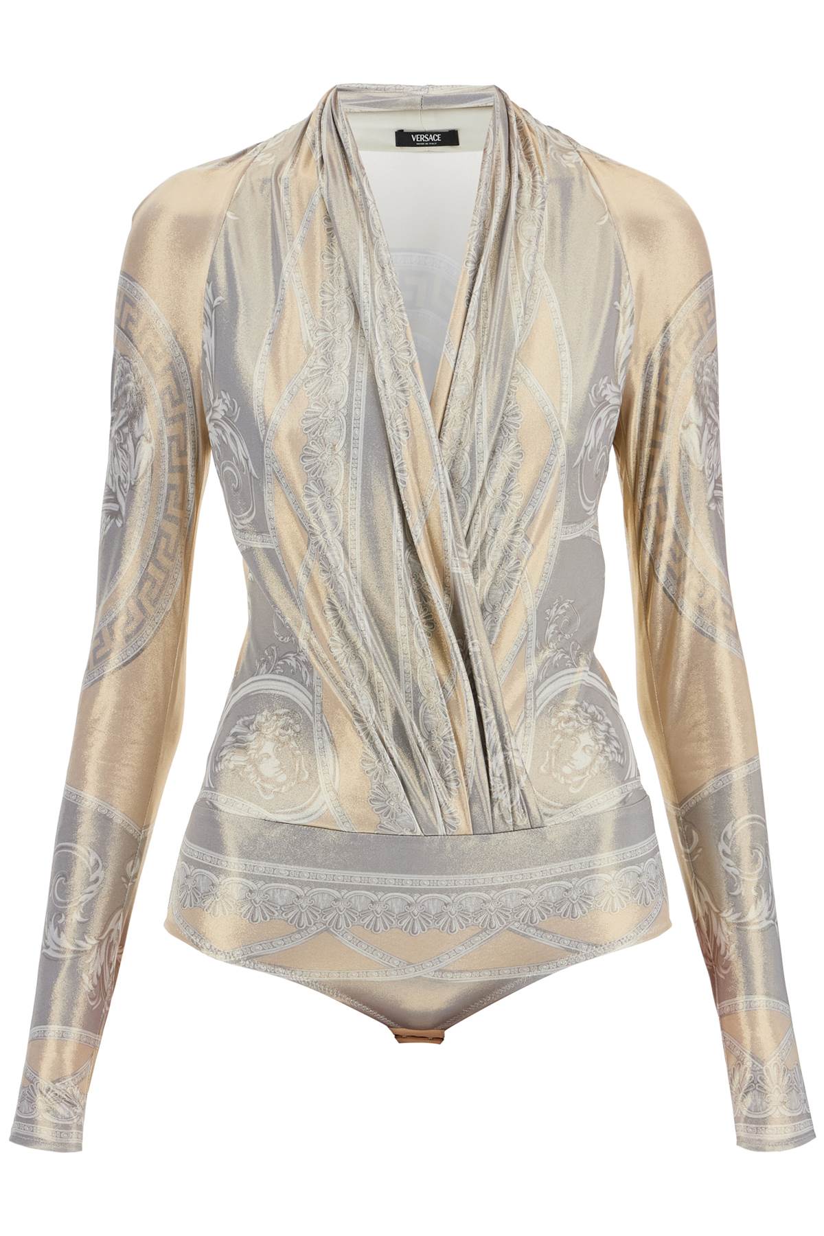 Versace La Coupe Des Dieux Print Bodysuit