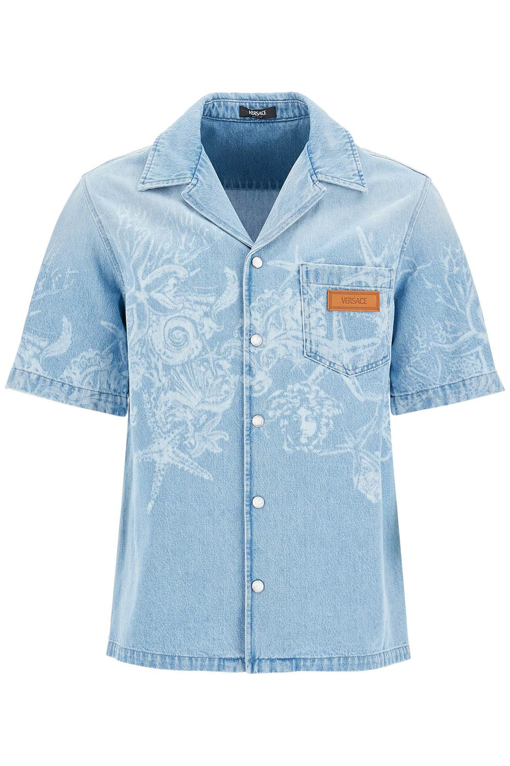 Versace Barocco Sea Denim Shirt