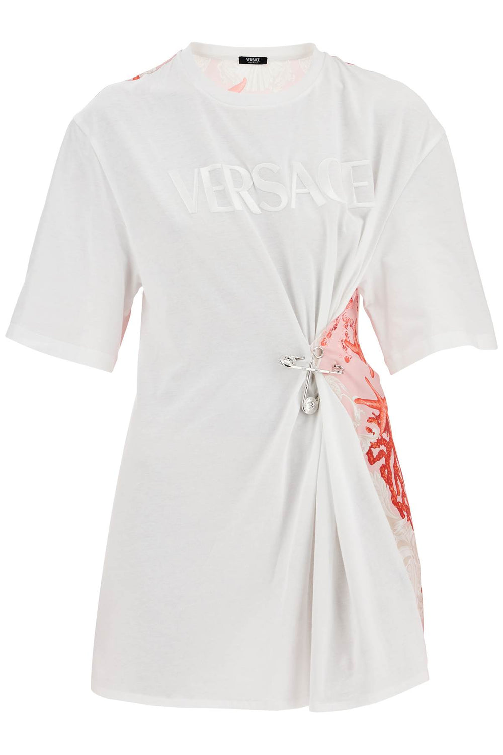 Versace Barocco Sea Safety Pin T-Shirt