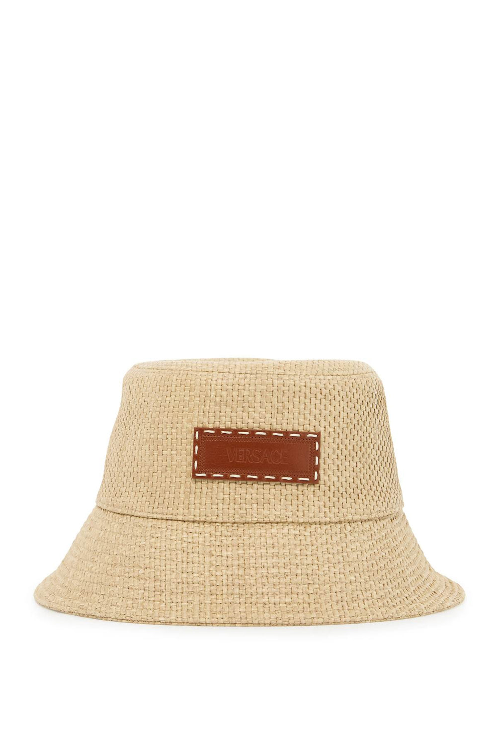 Versace Raffia Bucket Hat