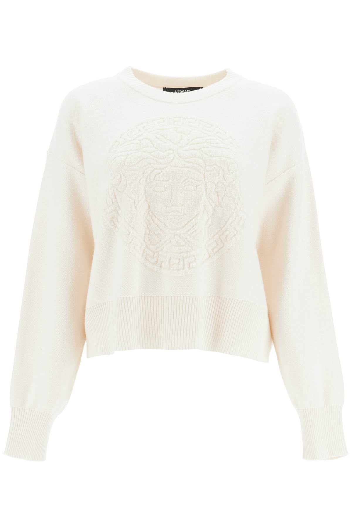 Versace Medusa Wool-Cashmere Sweater