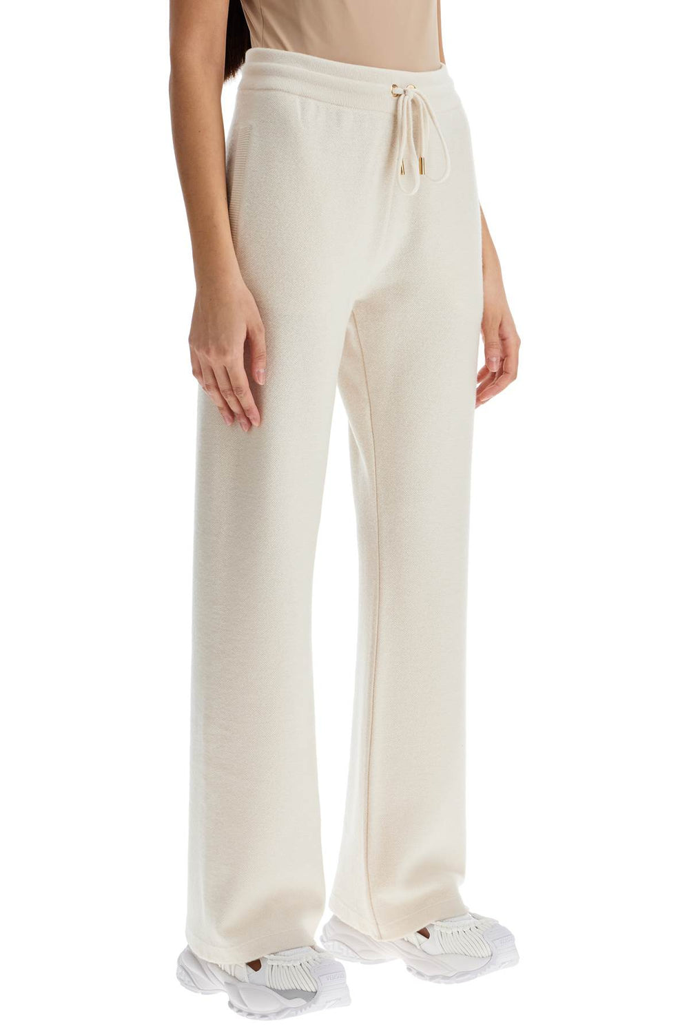 Versace Wool-Cashmere Flared Pants