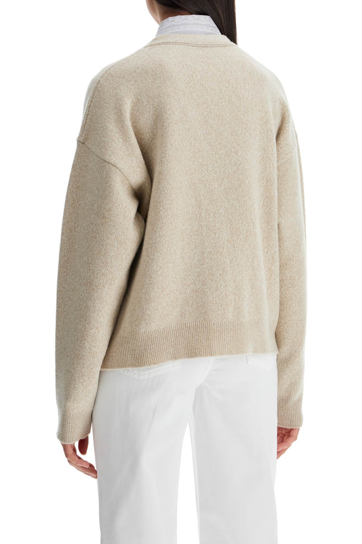 Versace Oversized Wool And Cashmere Sweater