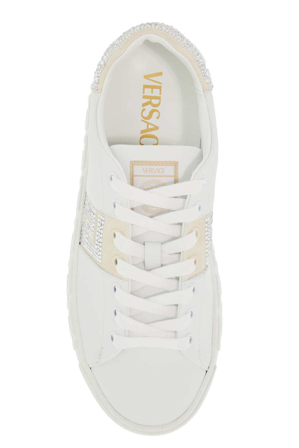 Versace Crystal Greca Sneakers