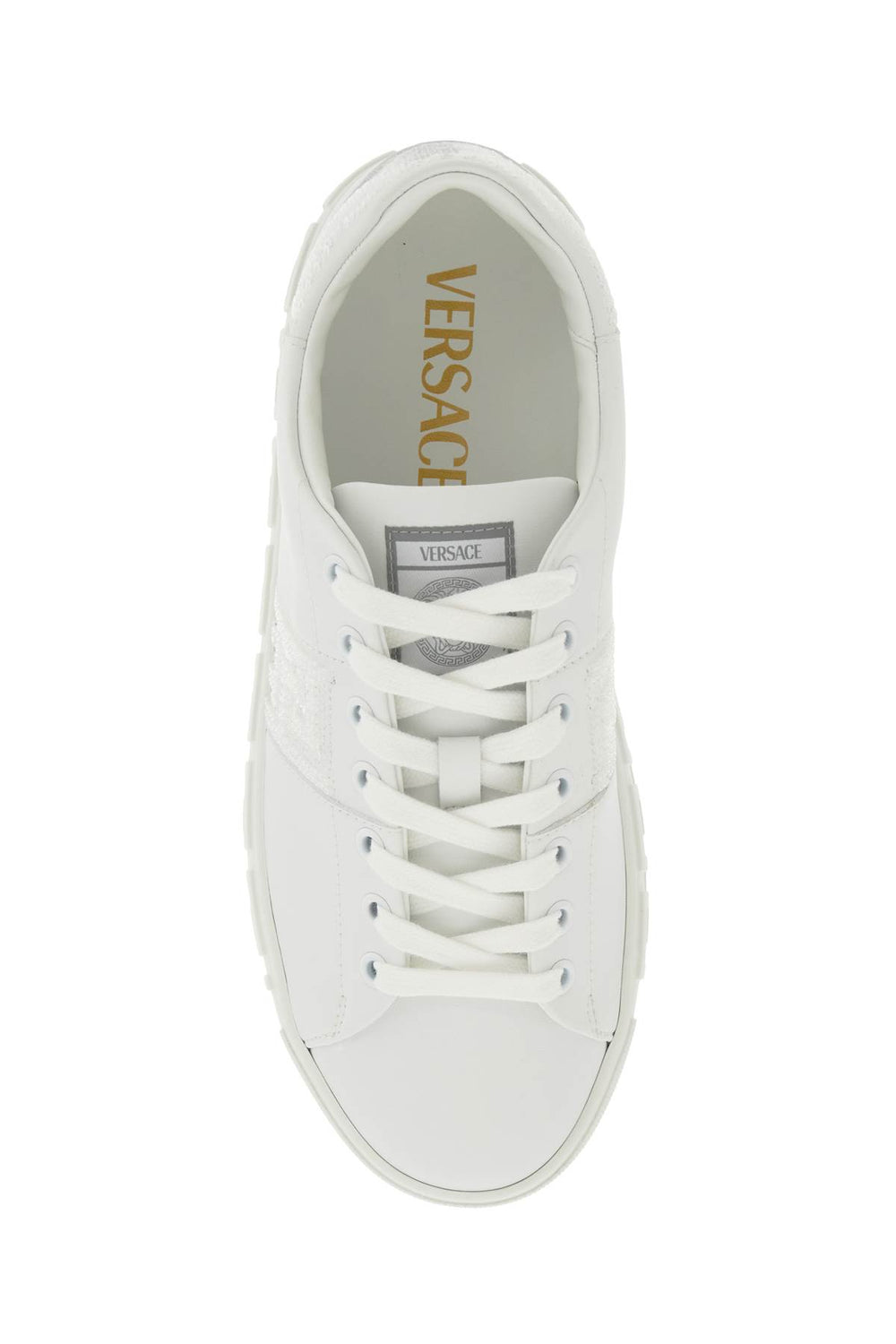 Versace Sequin Greca Sneakers