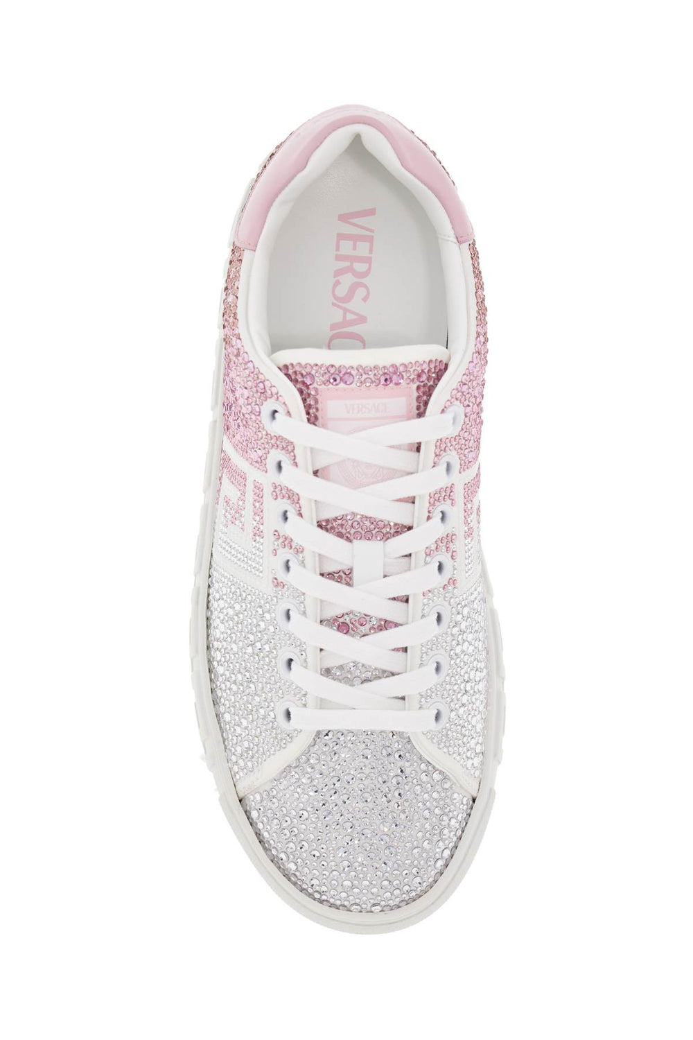 Versace Crystal Greca Sneakers