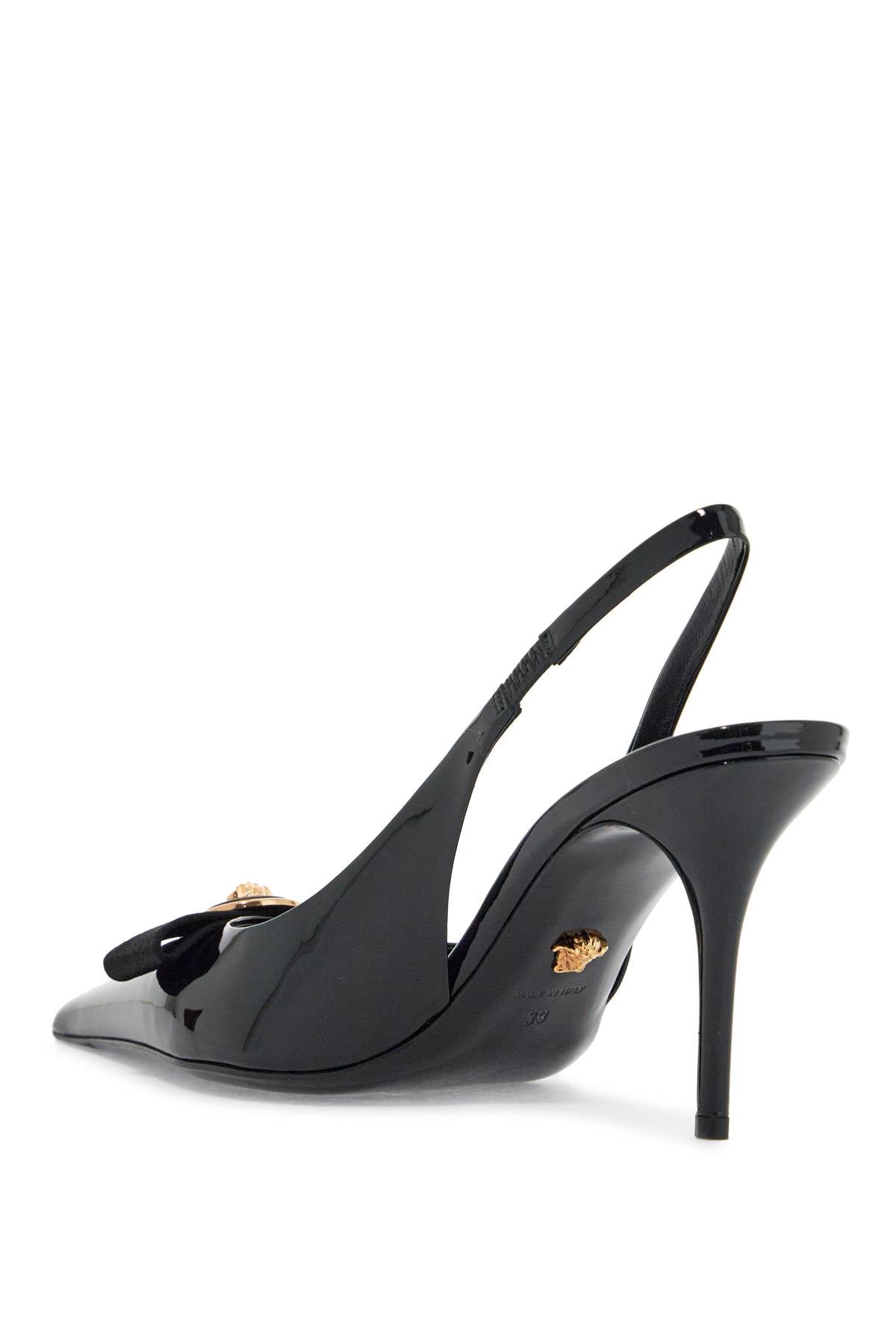 Versace Gianni Ribbon Slingback Pumps